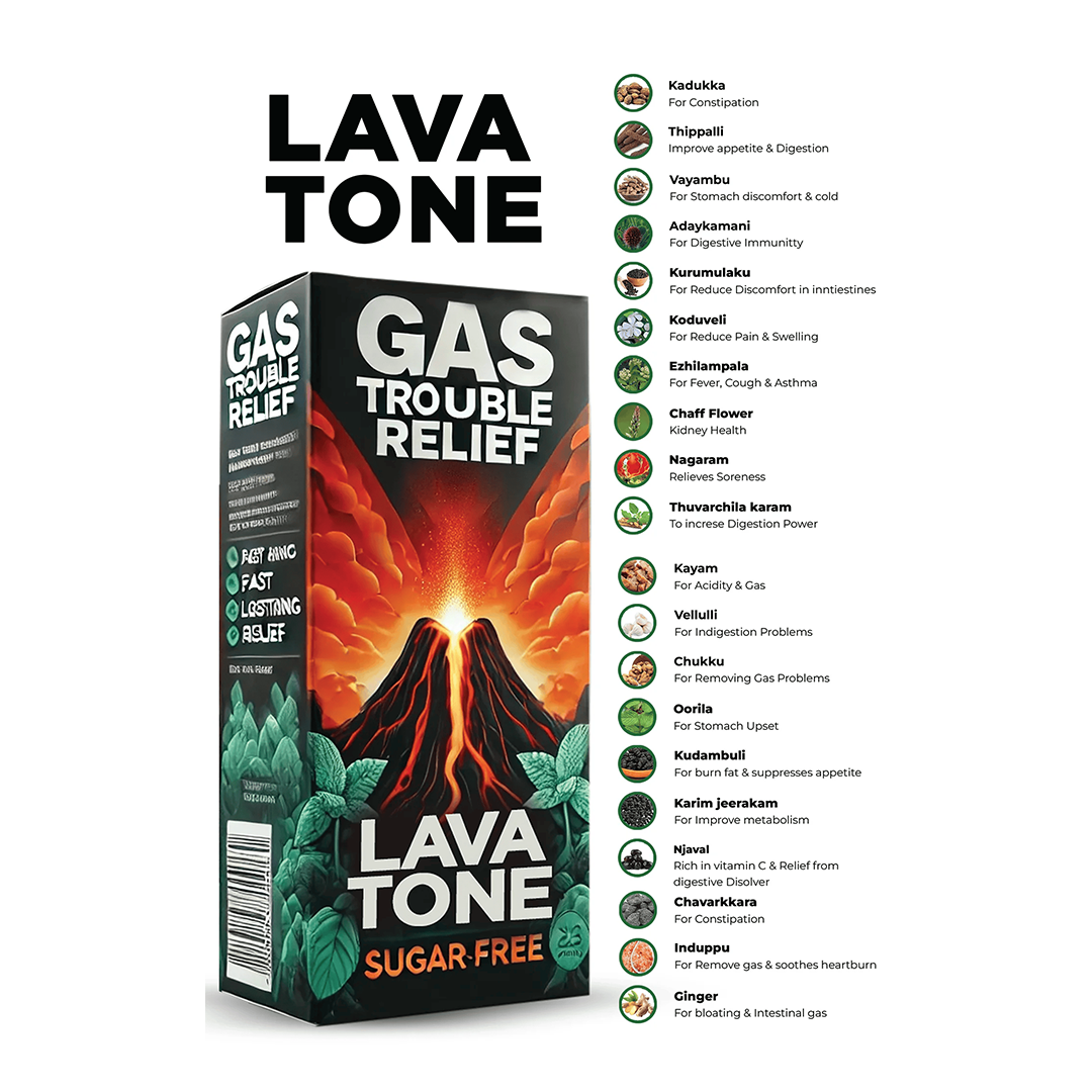 Lava Tone For Gas Trouble Relief