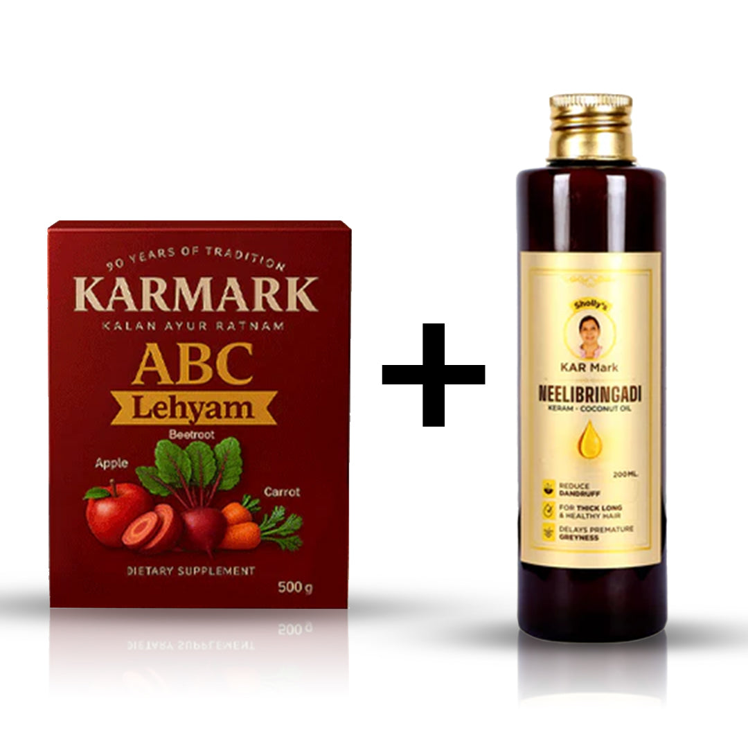 ABC Lehyam (500g) + Premium Neelibringadi Oil (100ml)