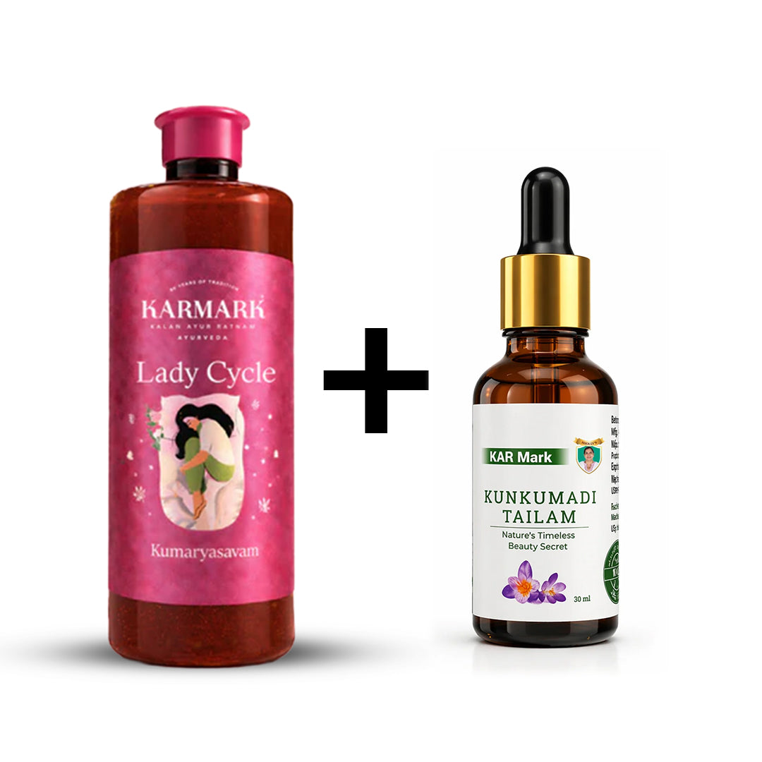 Lady Cycle (500ml) + Premium Kumkumadi (15ml)