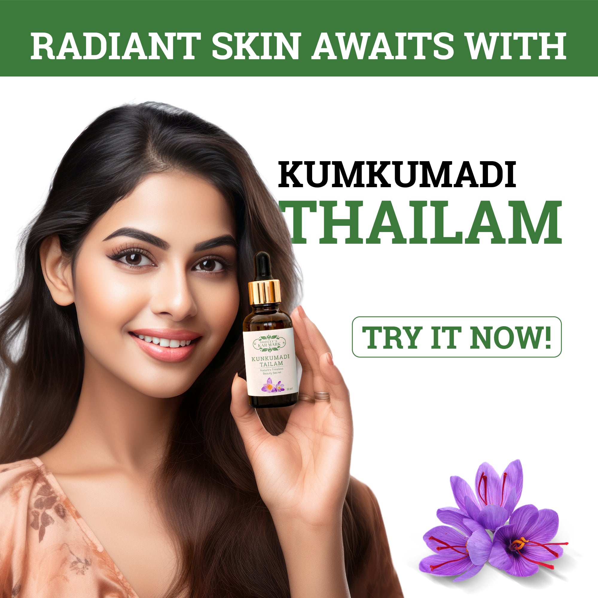 Premium Kumkumadi Thailam ( 25% Extra Saffron & Goat Milk )