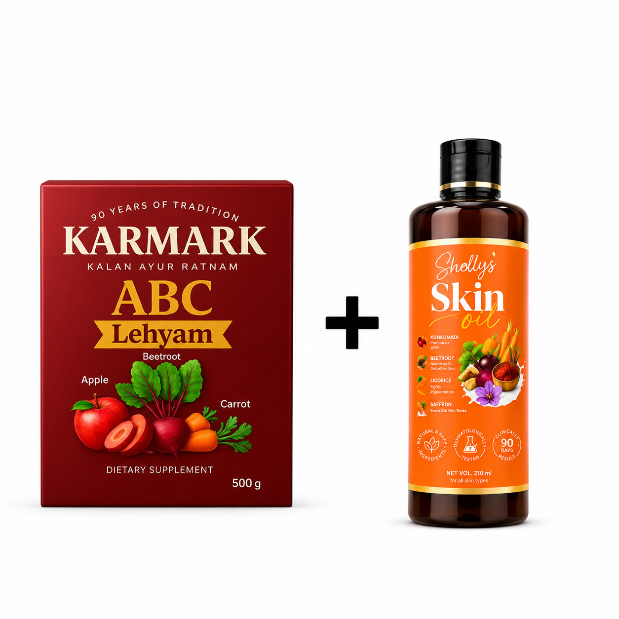 ABC Lehyam 500 gm + Sholly's Skin Oil 200 ml